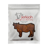 Jerkioh Spicy Curry Premium Beef Jerky, 10 oz