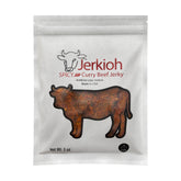 Jerkioh Spicy Curry Premium Beef Jerky, 5 oz