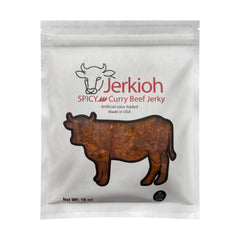Jerkioh Spicy Curry Premium Beef Jerky, 10 oz