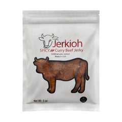 Jerkioh Spicy Curry Premium Beef Jerky, 5 oz
